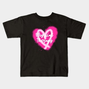 Physical Therapy, Valentine's Day Kids T-Shirt